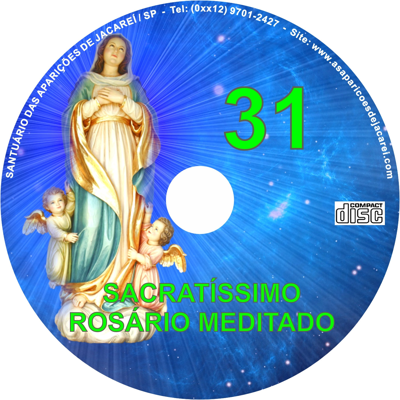 CD Rosário Meditado 031 CD Rosário Meditado 031